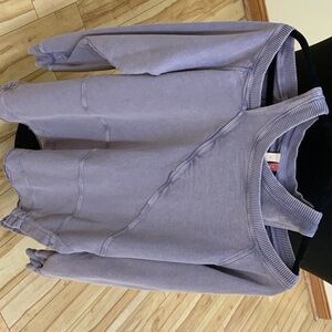 Pilcro Lavender Sweatshirt